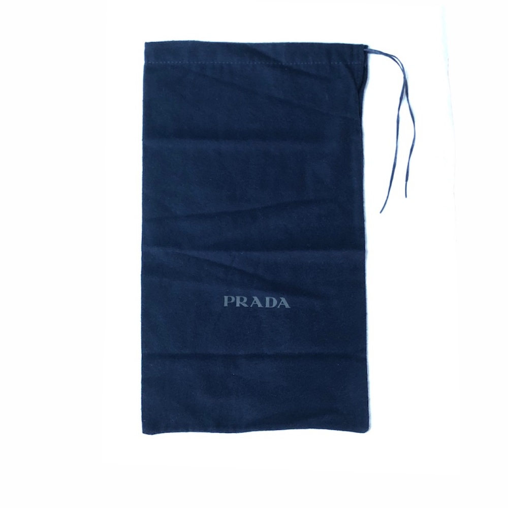 Prada Navy Blue Dust Bag 8.5”W x 13.5” T